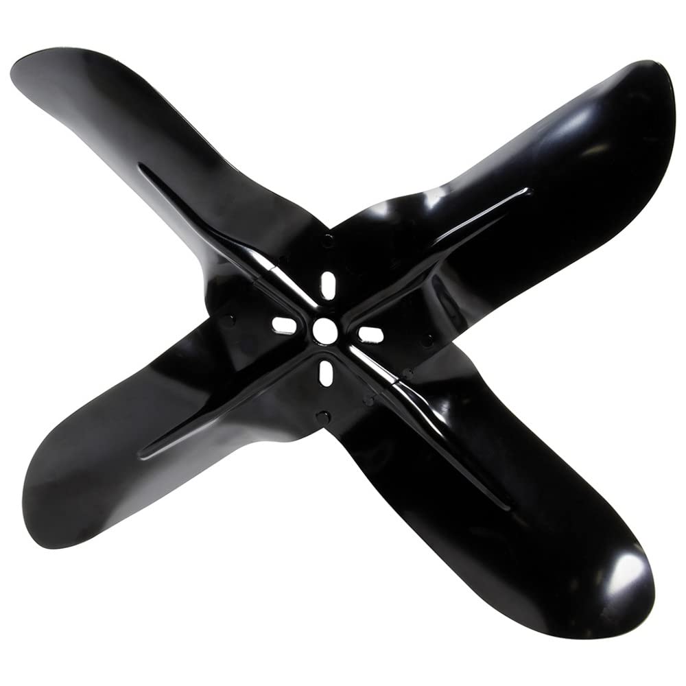 Allstar – Ventilador de acero de 19 pulgadas con 4 aspas estilo GM