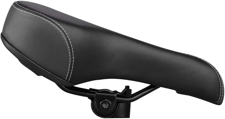 BESPORTBLE Sillín de repuesto para bicicleta de carretera, cómodo cojín de asiento de bicicleta, sin nariz, almohadilla de sillín de bicicleta,