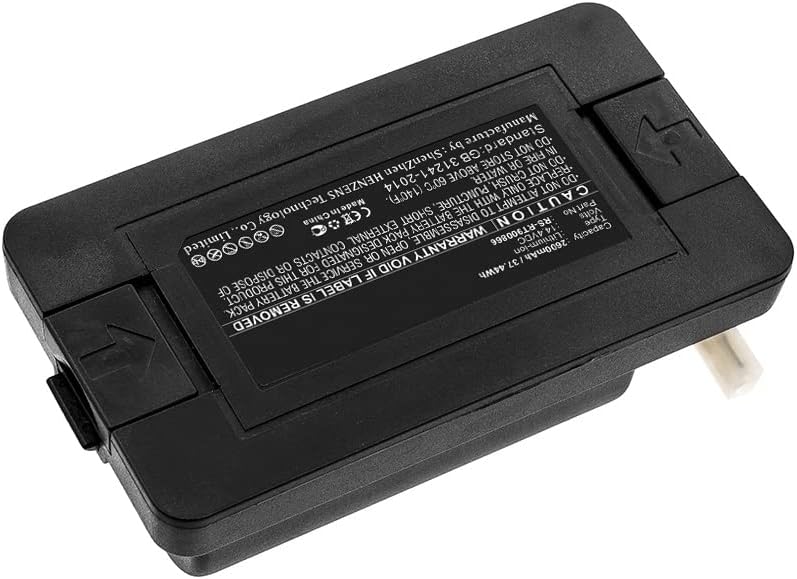 Synergy Digital Batería para aspiradora, compatible con Rowenta RG7455WHNS0 Aspiradora, (iones de litio, 14.4 V, 2600 mAh), ultra alta capacidad,
