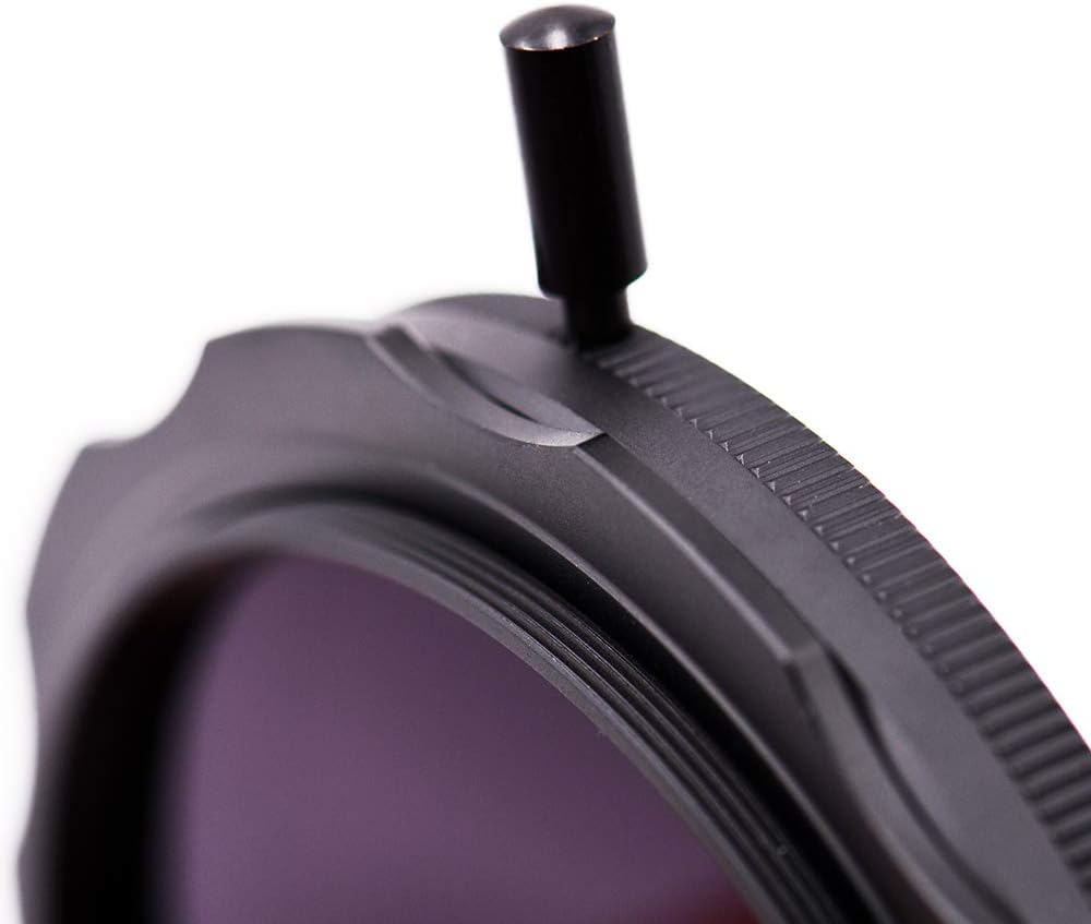 Filtro ND variable de 3.031 in, S-Pro MRC de 16 capas de nano recubrimientos, más de 10 paradas ND2-ND1000 ajuste continuo graduado, kit de paño de