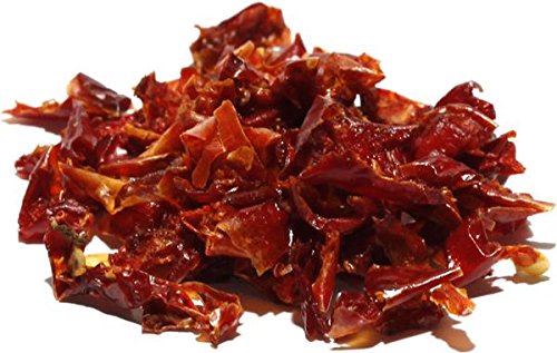 Pimienta roja deshidratada por It’s Delish  Contenedor reutilizable Jumbo 18 Oz  Sellado para mantener la frescura  picado y seco especias vegetales