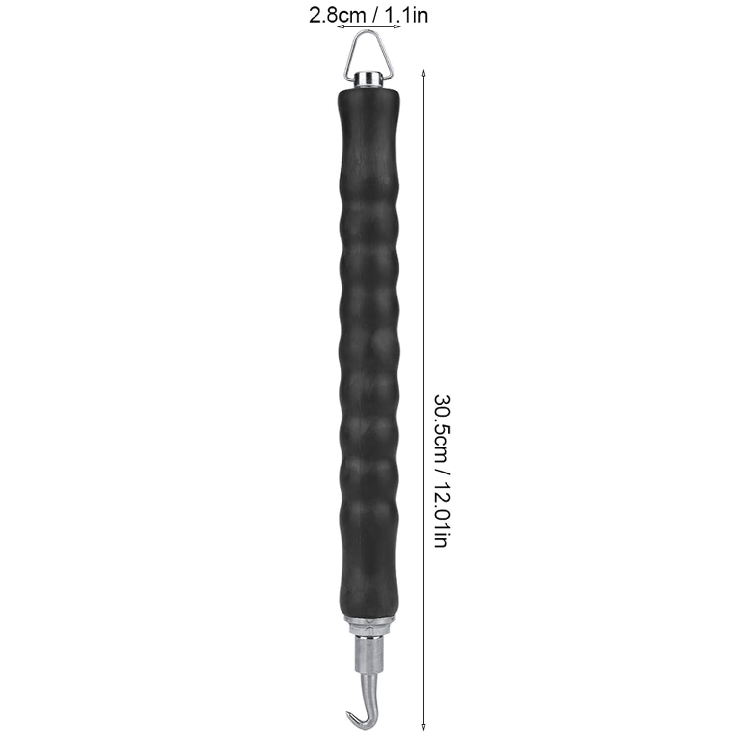 Tornador automático de alambre de lazo de armadura 12 pulgadas Gancho retráctil semiautomático Herramienta de atado de refuerzo de sitio de