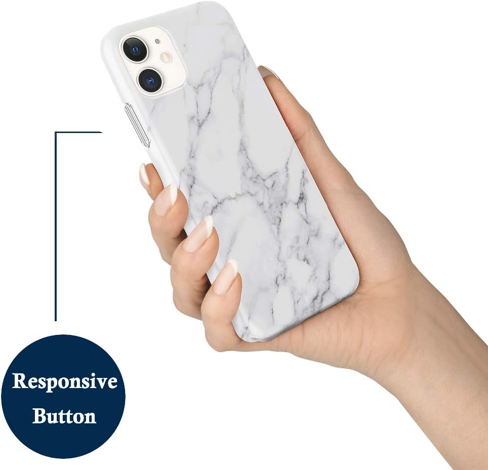 uCOLOR Funda compatible con iPhone 11 de 6.1 pulgadas, funda protectora de silicona TPU suave y delgada, a prueba de golpes, compatible con iPhone