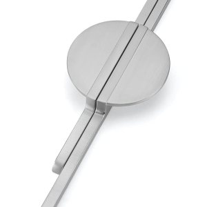 Haliwu Paquete de 2 tiradores de gabinete de níquel cepillado, tiradores de gabinete semicírculos, manijas y tiradores de puerta de gabinete de Haliwu Paquete de 2 tiradores de gabinete de níquel cepillado, tiradores de gabinete semicírculos, manijas y tiradores de puerta de gabinete de