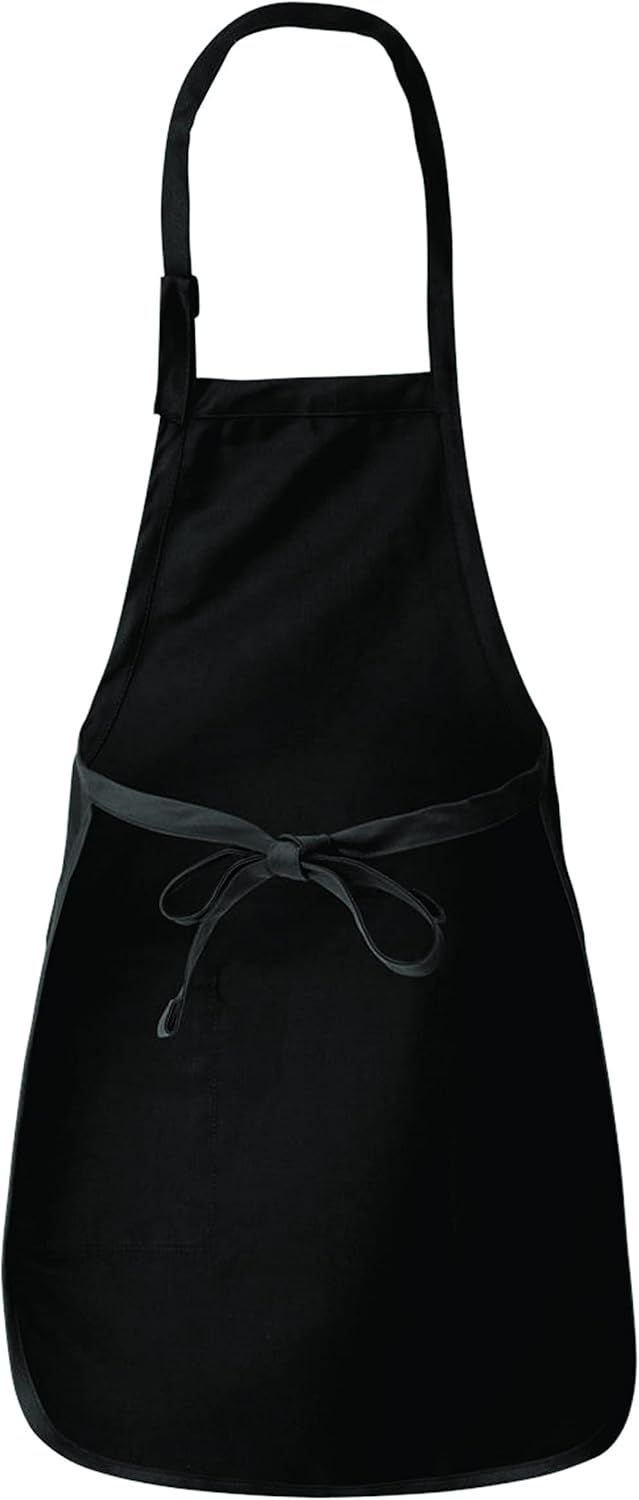 Freedomtees Yes Chef (Ssay it back) – Delantal con diseño de oso divertido, delantal de longitud completa con bolsillos, Azul