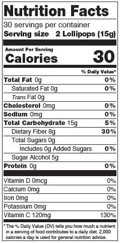 Dr. John’s – Caramelos sin azúcar, paletas saludables con cero azúcar, aperitivos bajos en calorías, dulces duros aptos para Keto, dientes de fruta