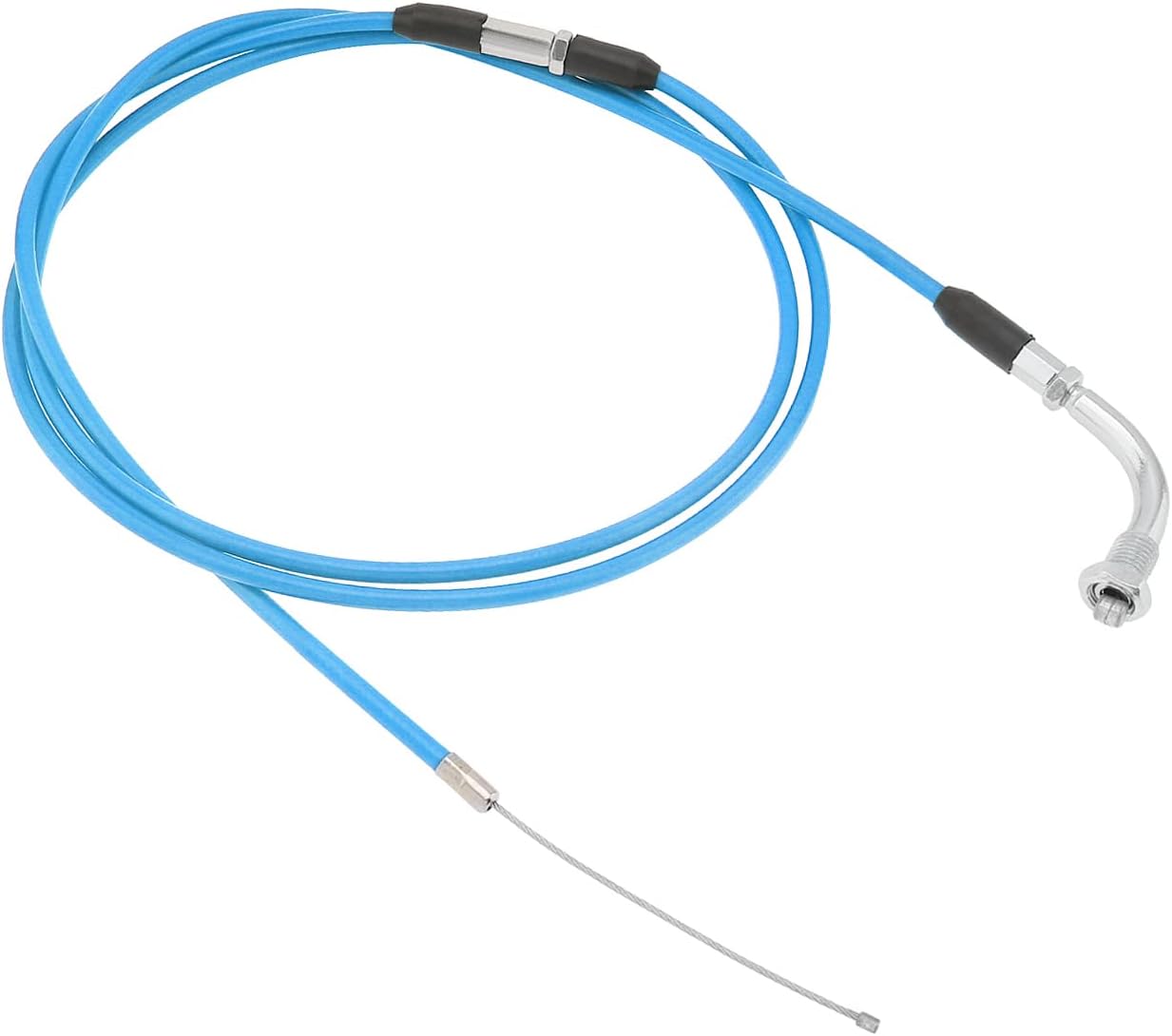 Cable del acelerador de repuesto de motocicleta de alto rendimiento, cable de acelerador de carburador deslizante plano ajustable para