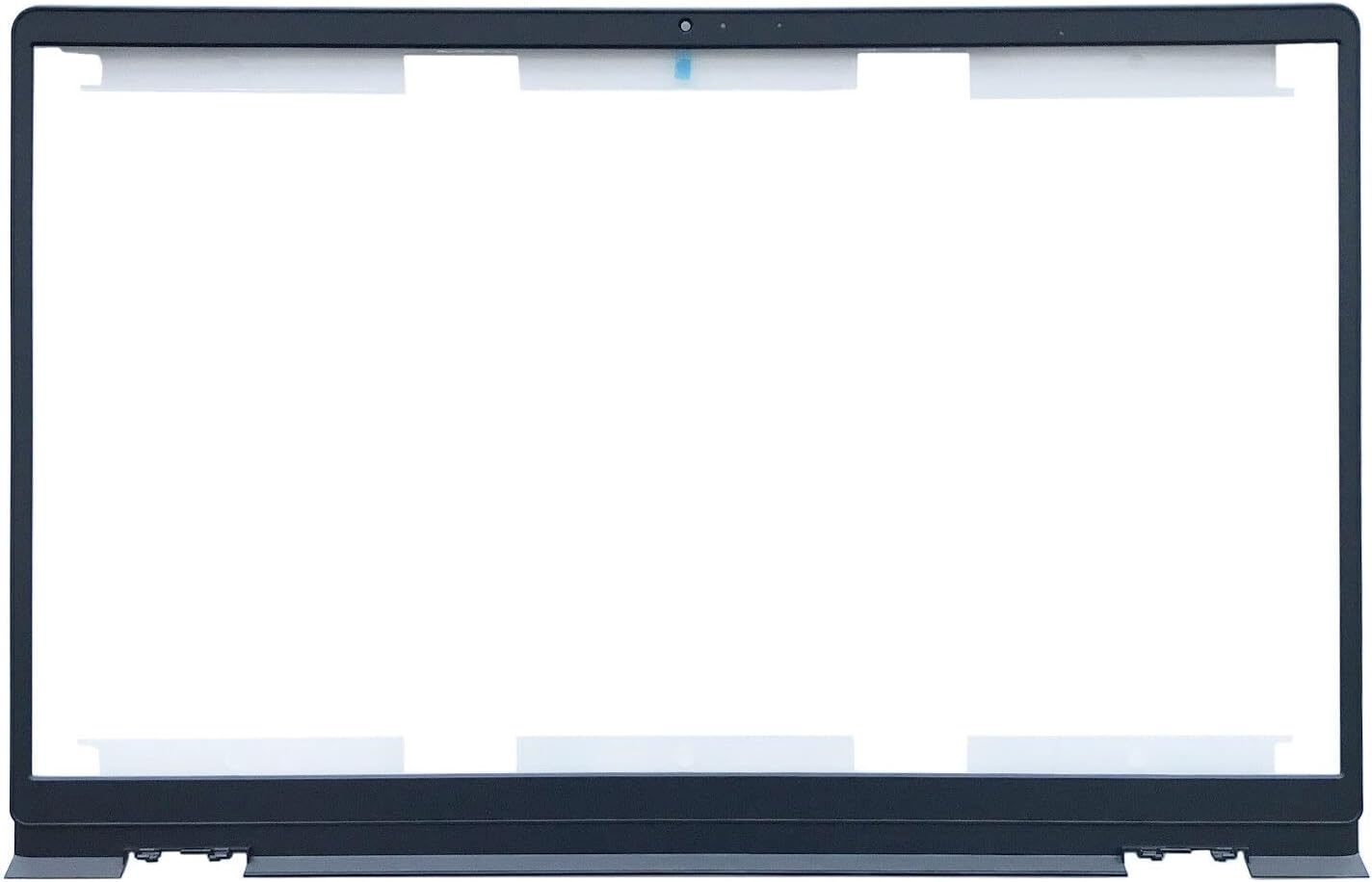 Reemplazo portátil LCD contraportada superior tapa trasera con bisagras y marco bisel frontal para Dell Inspiron 15 3510 3511 3515 00WPN8 0WPN8
