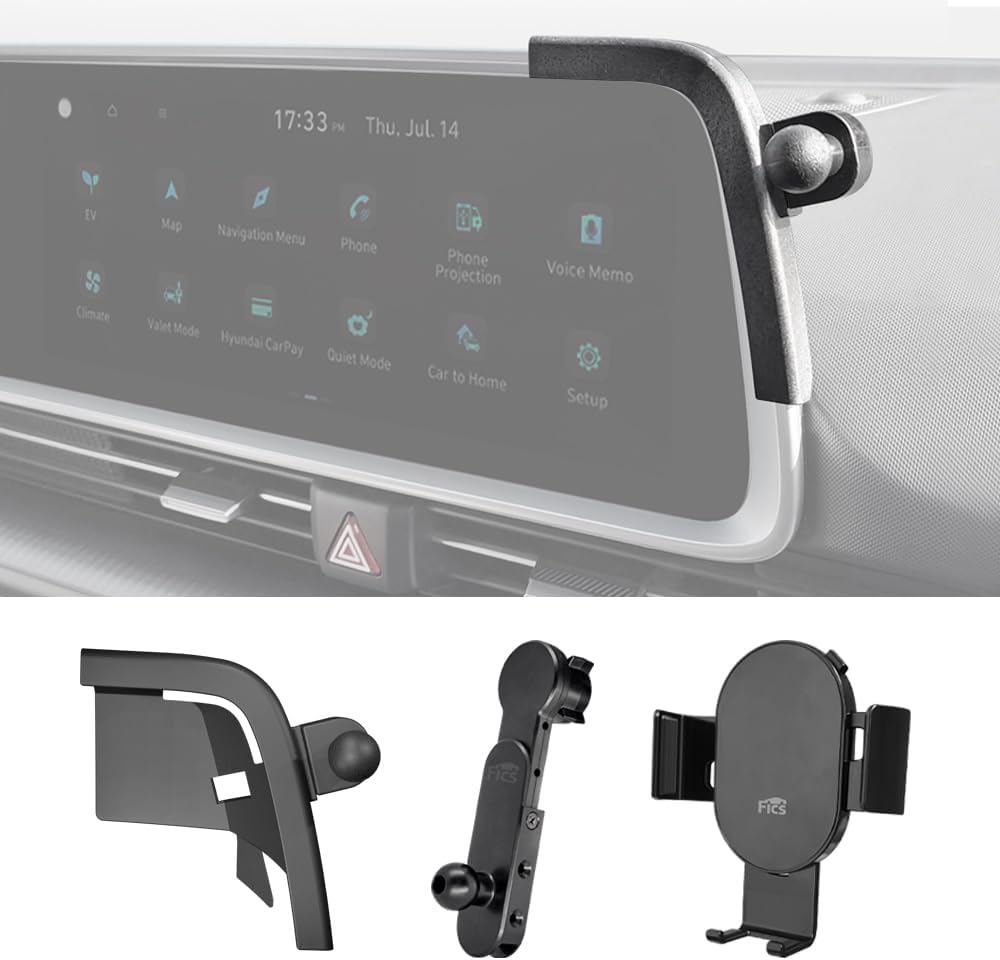 Accesorios Hyundai IONIQ6 2023, soporte para teléfono IONIQ6 2023, soporte para teléfono personalizado