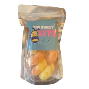 The Sweet Lyfe Anillos de melocotón liofilizados Hecho con anillos de melocotón albanés Dulce de melocotón irresistiblemente delicioso para un The Sweet Lyfe Anillos de melocotón liofilizados Hecho con anillos de melocotón albanés Dulce de melocotón irresistiblemente delicioso para un