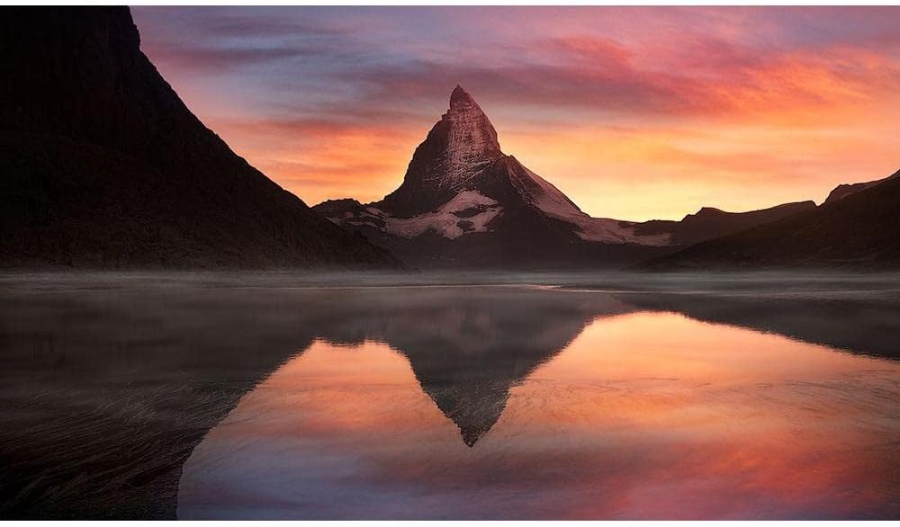 ArtDirect The Mountain 14×8 UnFramed Art Print Poster Ready for Framing by Yaakobi, Lior
