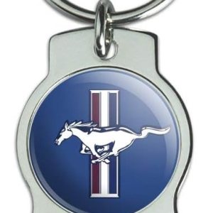 GRAPHICS & MORE Llavero con logotipo Ford Mustang con abrebotellas GRAPHICS & MORE Llavero con logotipo Ford Mustang con abrebotellas