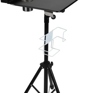 TOPINCN Mesa de escritorio ajustable con base de trípode resistente, estación de trabajo ligera y de viaje, caja de colocación de pigmentos TOPINCN Mesa de escritorio ajustable con base de trípode resistente, estación de trabajo ligera y de viaje, caja de colocación de pigmentos