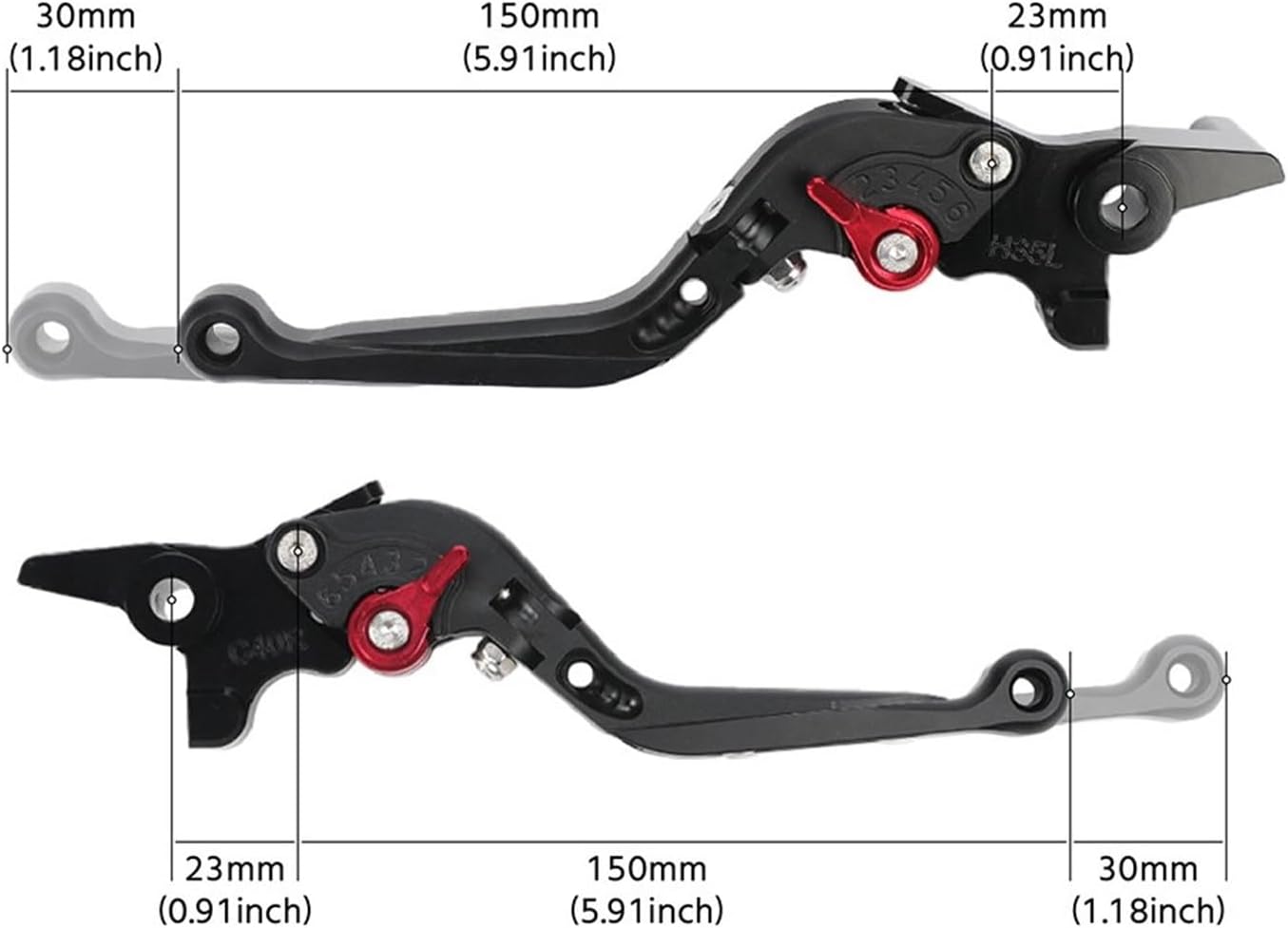 Clutch Assembly for Benelli TRK502 TRK 502X 2019 2020 CNC Aluminum Extendable Folding Adjustable Brake Clutch Levers Modified Pieces (Color  I)