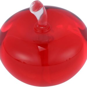 GOOHOCHY Decoración de mesa artificial realista para mesa de boda, figuras de Feng Shui, decoración para el hogar, estatua de manzana, adorno de GOOHOCHY Decoración de mesa artificial realista para mesa de boda, figuras de Feng Shui, decoración para el hogar, estatua de manzana, adorno de