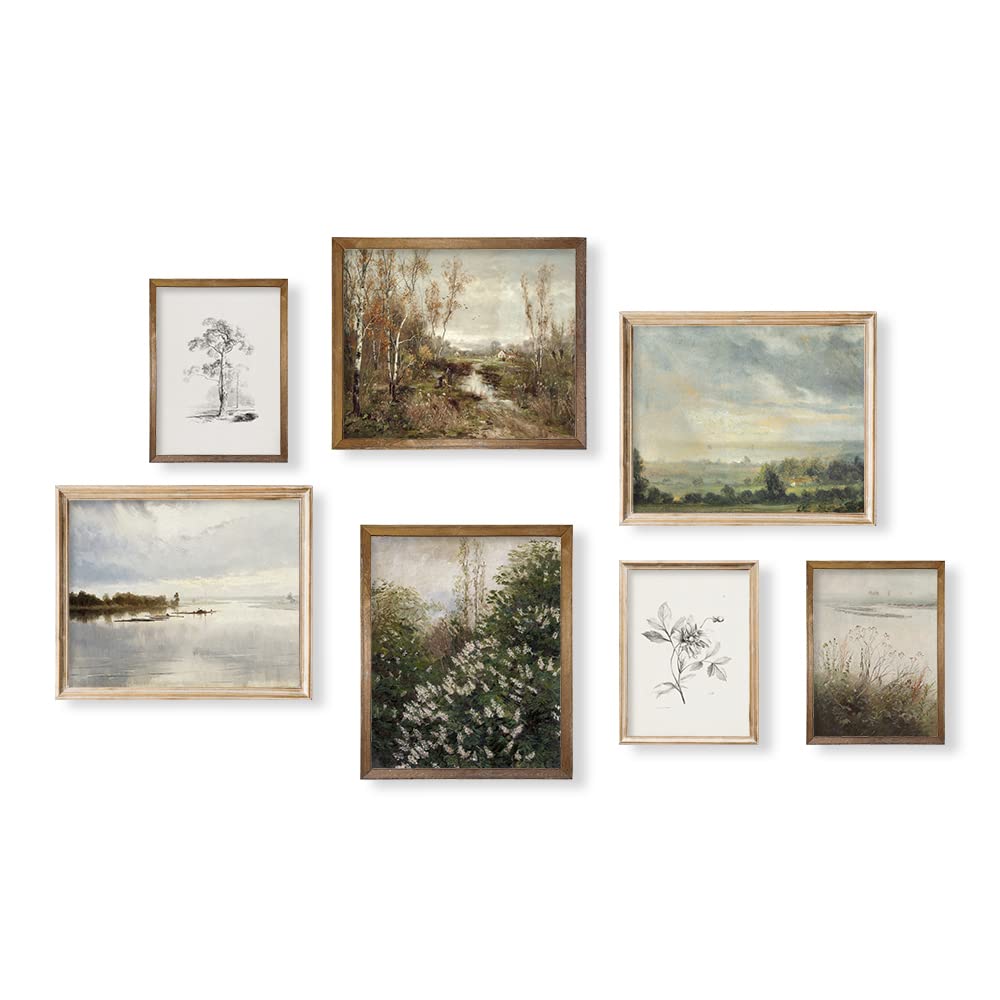 Rustic French Country Wall Art Decor 11×14 – Boho Art Deco Victoria Picture Bathroom – Modern Farmhouse Kitchen Poster Print Set – Aesthetic Vintage