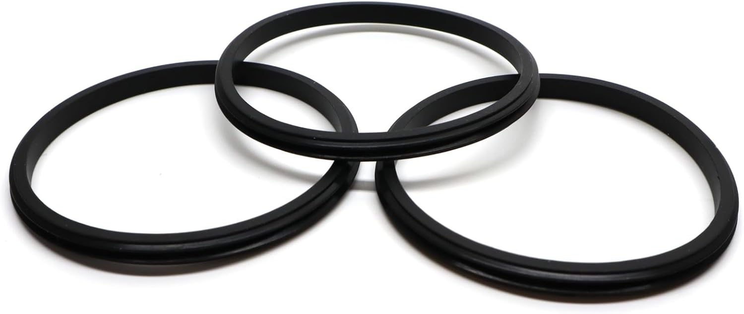 Captain O-Ring Juntas de sello de tapa de repuesto para tazas aisladas de acero inoxidable Yeti (paquete de 3) tamaño de tapa de 20 onzas