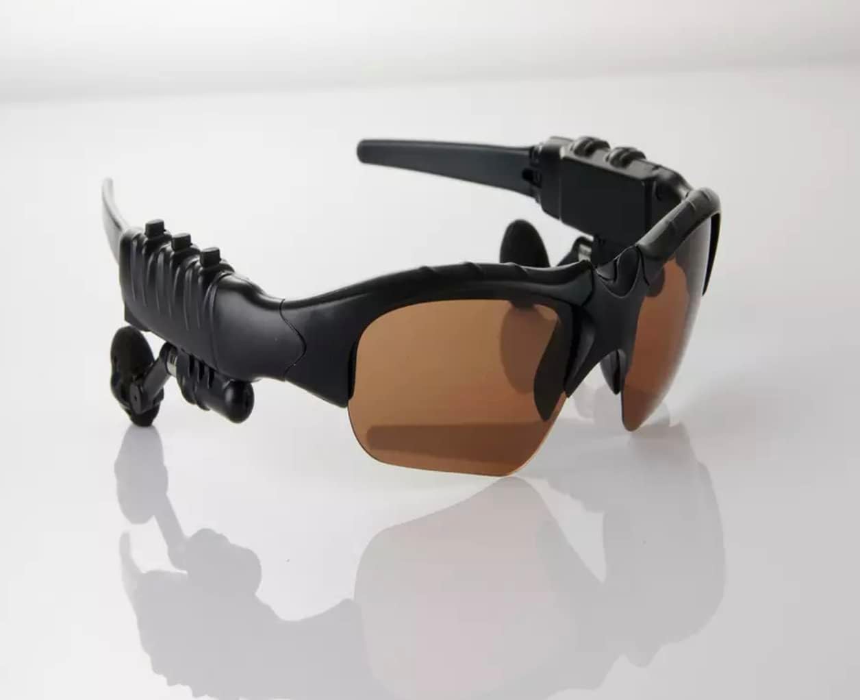 Gafas de sol deportivas inteligentes con protección UV y Bluetooth inalámbrico para auriculares manos libres