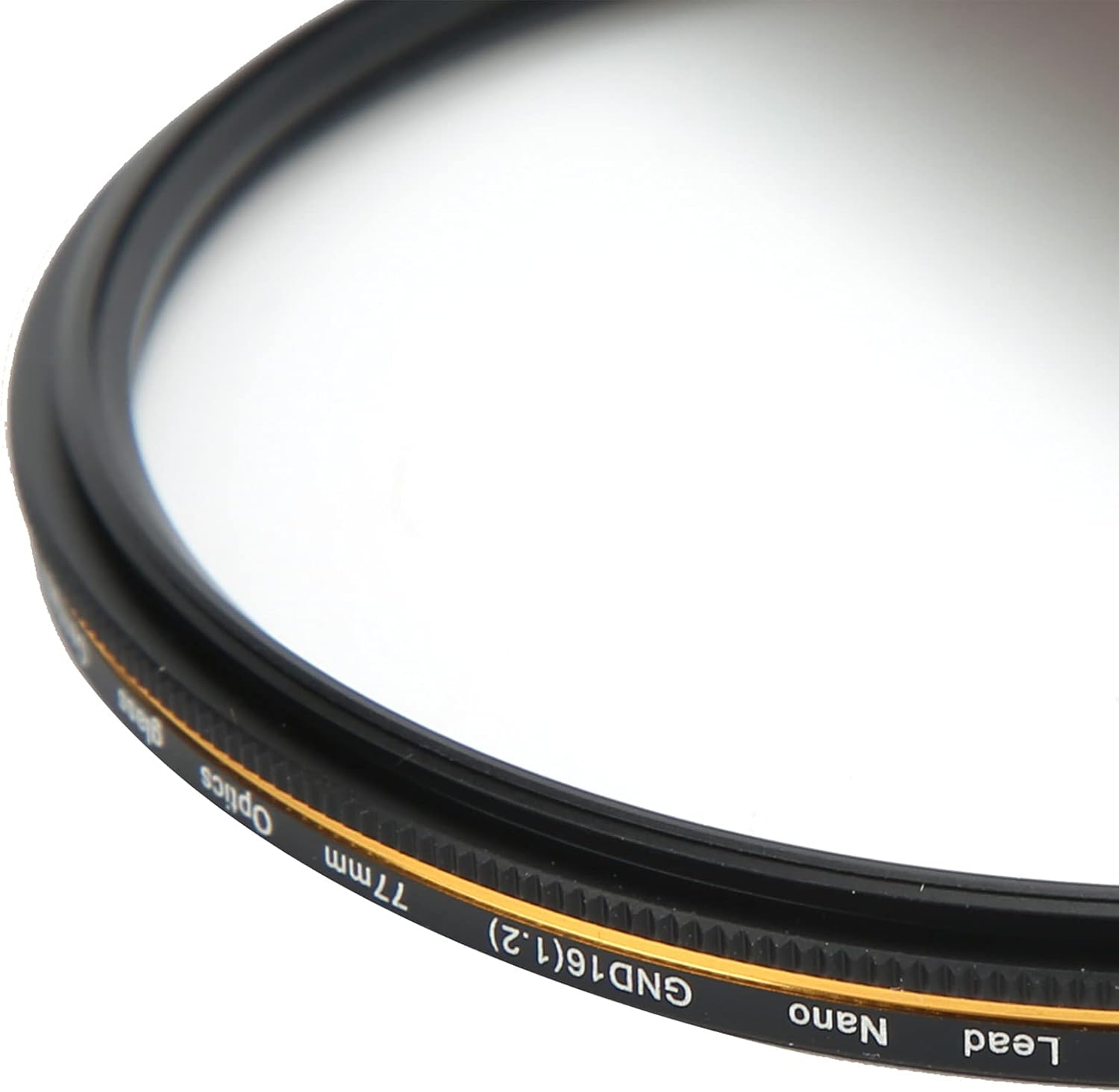 Filtro GND16 ND de densidad neutra, filtro variable de vidrio óptico ultradelgado, filtro de gradiente ND, accesorio de fotografía (3.031 in)