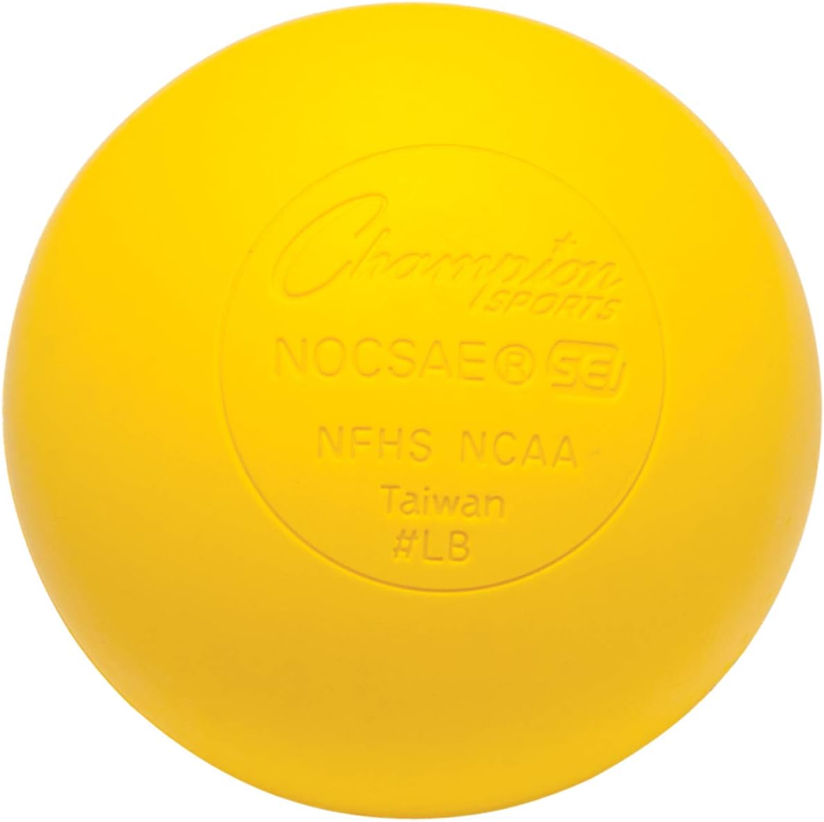 Champion Sports – Pelotas de colores para lacrosse, tamaño oficial para juegos profesionales, universitarios y escolares, prácticas y recreación,
