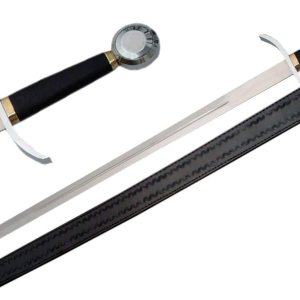 SZCO Supplies Espada de caballero plateado, negro SZCO Supplies Espada de caballero plateado, negro