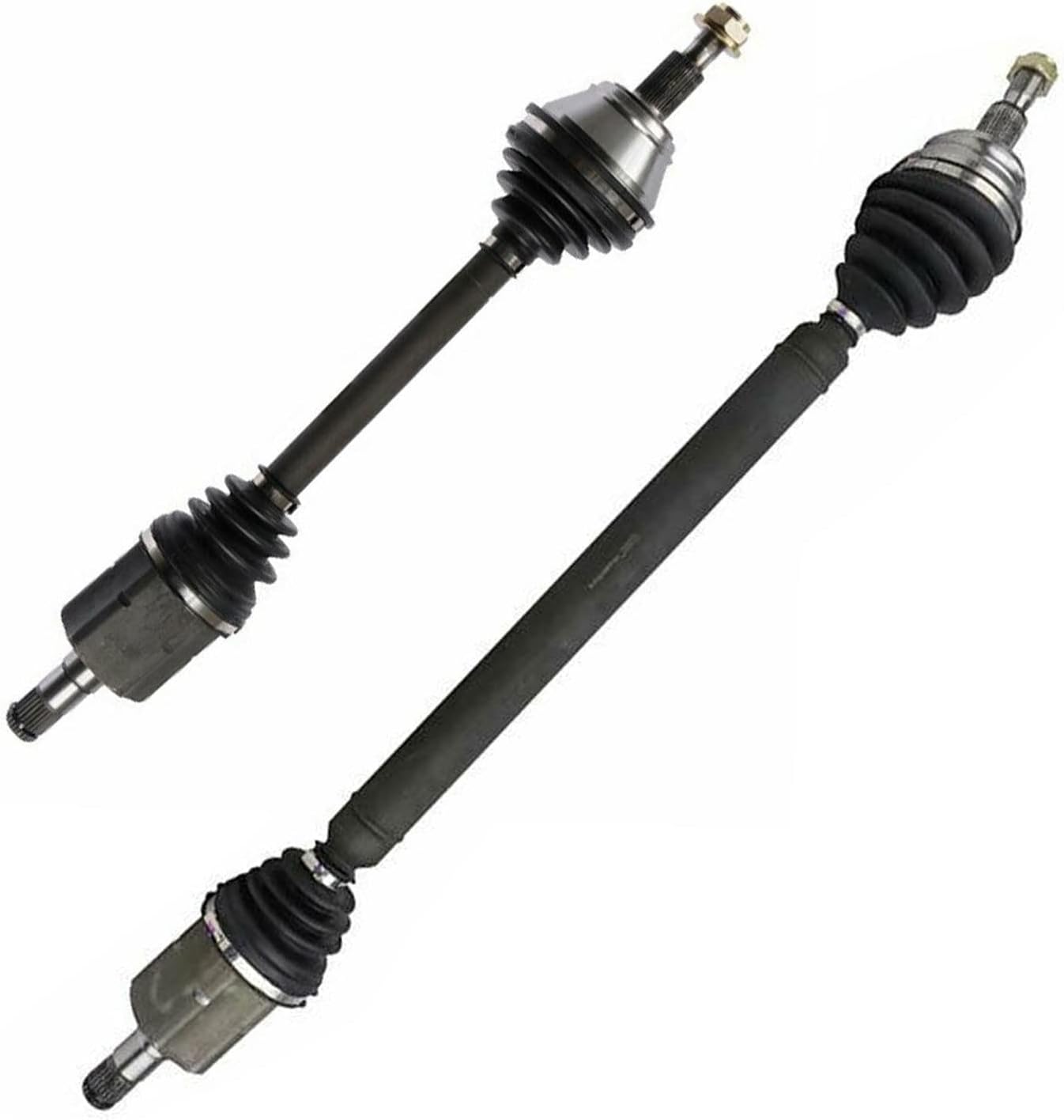 Par 2 Eje CV Delantero Medio Eje Conjunto Para 2007-2011 VW Volkswagen Beetle – wTransmisión Automática