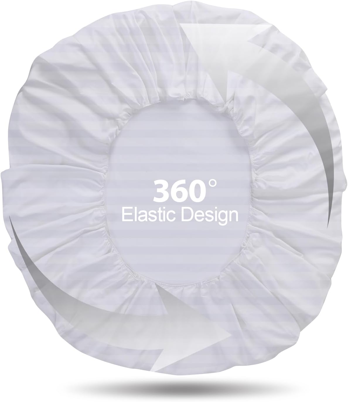 Sábana bajera ajustable 100% algodón egipcio, tamaño matrimonial, 600 hilos, sábana bajera individual solamente, sábana bajera de 16 pulgadas de