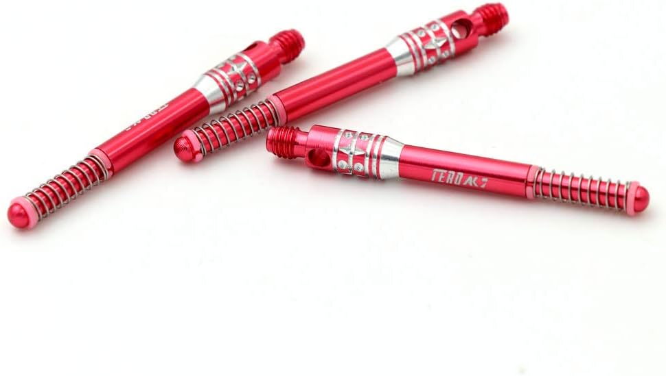 CUESOUL TERO AK7 Aluminum Dart Shafts SML Built-in Spring Telescopic for Steel Tip Darts and Soft Tip Darts,Set of 3 pcs