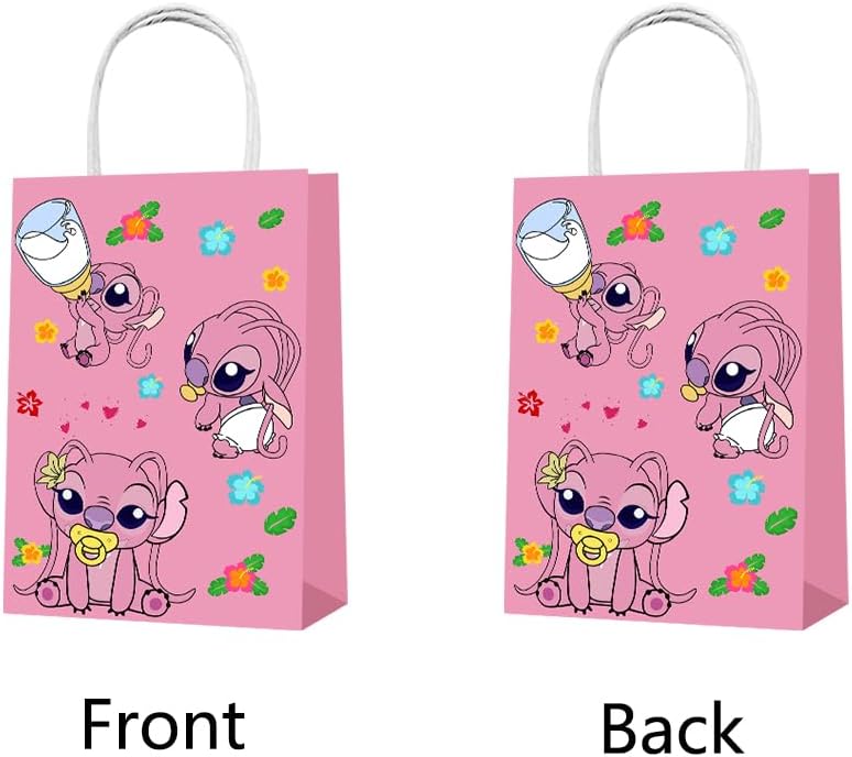 Minamihong Bolsas de recuerdo de fiesta, 15 unidades para bolsas de regalo de alienígenas azules, bolsas de dulces azules para alienígenas azules