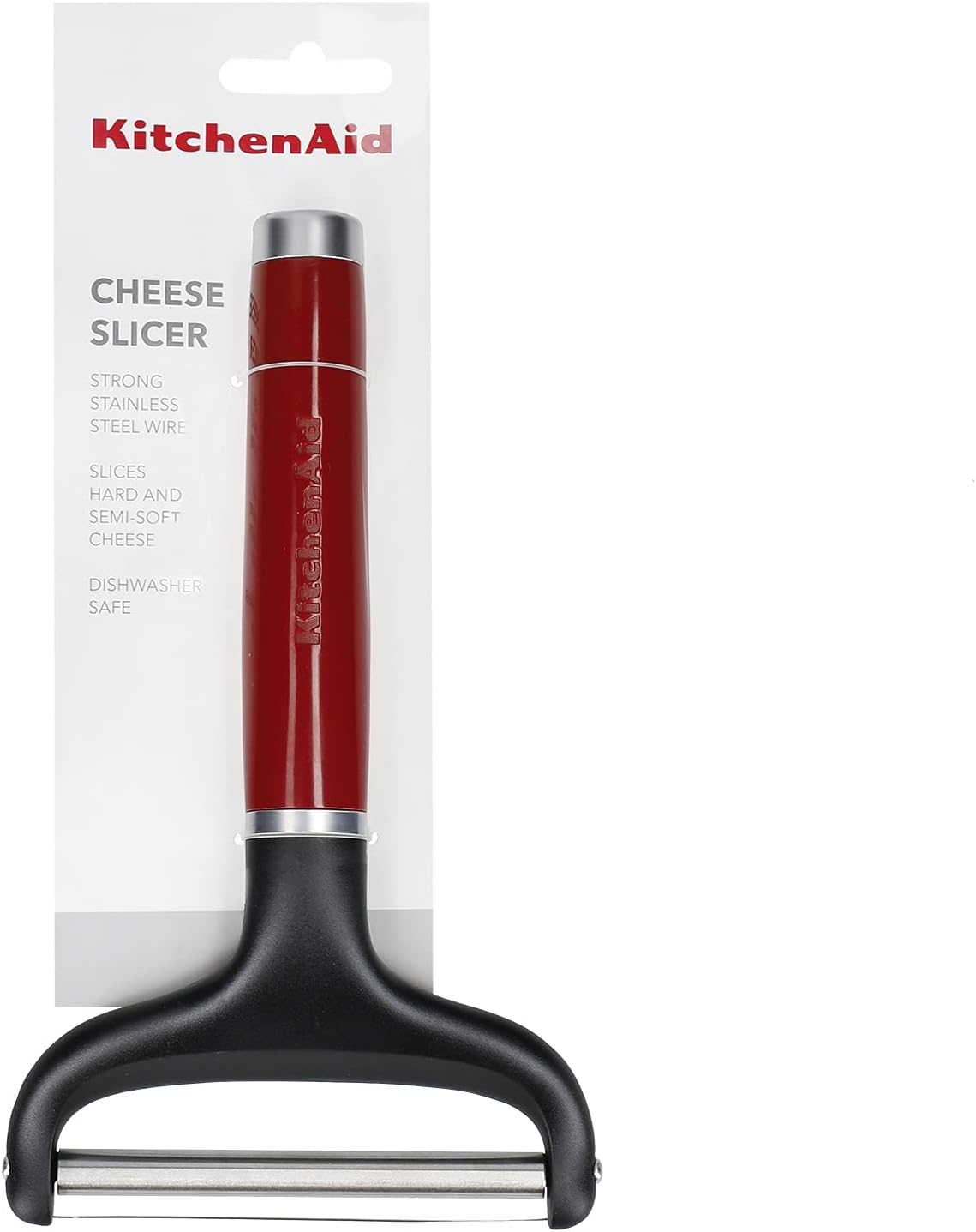 KitchenAid Cortador de queso, cortador de queso duro de acero inoxidable – Empire Red