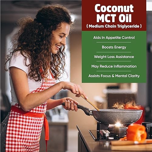 Aceite MCT  Aceite de coco fraccionado  Combustible cerebral y corporal de cocos (4 galones)  Stellar Chemical Corp