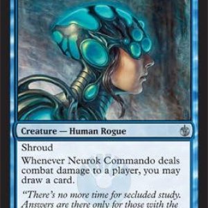 Magic the Gathering – Neurok Commando – Mirrodin Sieged – Lámina Magic the Gathering – Neurok Commando – Mirrodin Sieged – Lámina