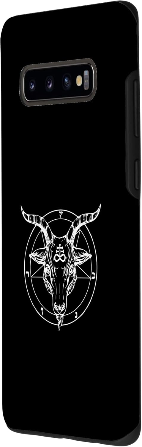 Galaxy S10+ Satanic Spirit Unleashed Alternative Occult Baphomet Case
