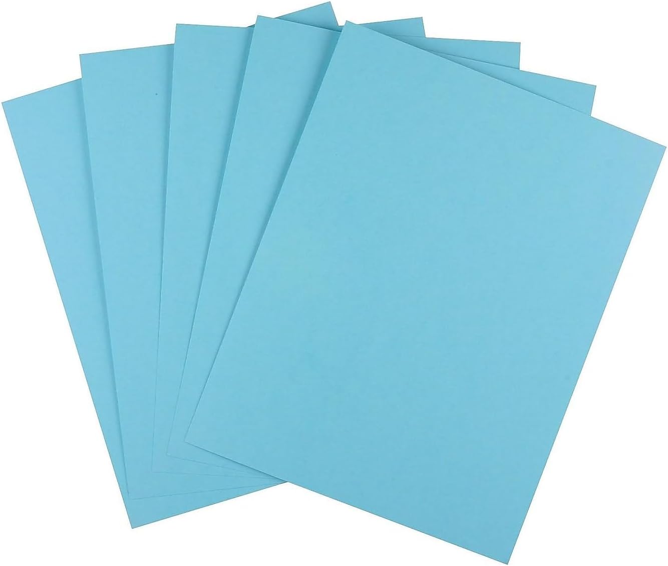 Staples 490955 Brights Papel de colores 8 12 pulgadas x 11 pulgadas Azul 500Resma