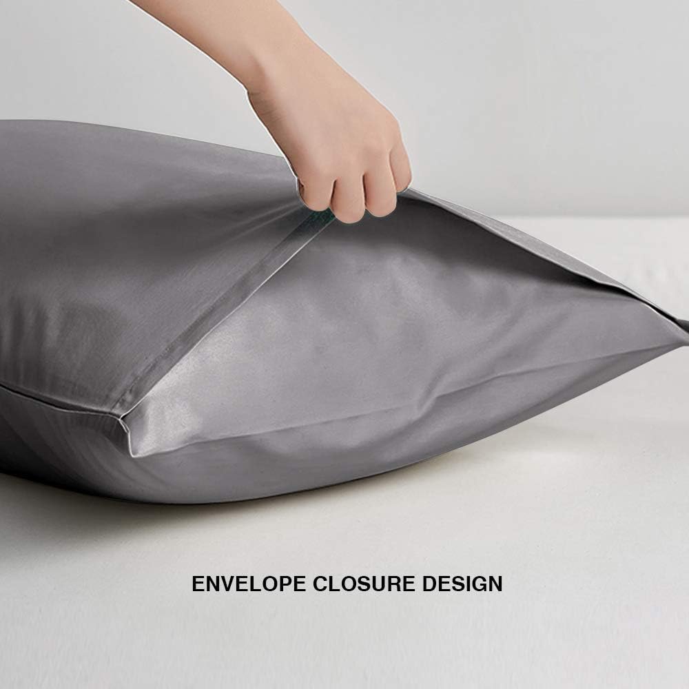 FLXXIE Fundas de almohada de microfibra con cierre de sobre, ultrasuaves y de primera calidad