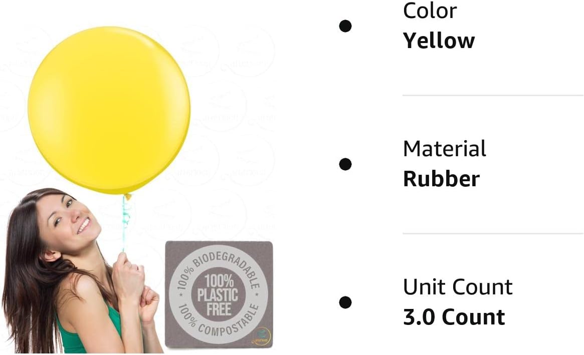 Globos gigantes de látex
