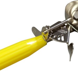 Carlisle FoodService Products 60300-20 Cuchara de acero inoxidable para control de porciones, 2 onzas, amarillo Carlisle FoodService Products 60300-20 Cuchara de acero inoxidable para control de porciones, 2 onzas, amarillo