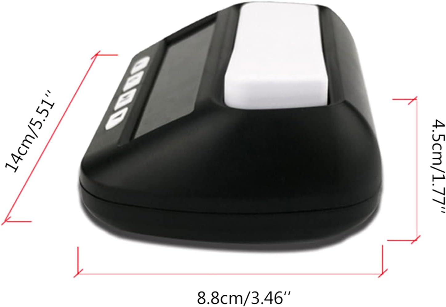 Reloj de ajedrez profesional con temporizador de cuenta hacia abajo Juego de mesa, cronómetro, reloj digital compacto, medidor de horas de