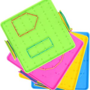 Operitacx 4 unids Peg Board Niños Juguetes Educativos Plato de Plástico Platos de Plástico Geometría Aprendizaje Geometría Manipulativos Plástico Operitacx 4 unids Peg Board Niños Juguetes Educativos Plato de Plástico Platos de Plástico Geometría Aprendizaje Geometría Manipulativos Plástico