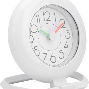Reloj de mesa colgante de doble uso Reloj de mesa colgante impermeable de moda para decoración del hogar de la cocina del baño (blanco) Reloj de mesa colgante de doble uso Reloj de mesa colgante impermeable de moda para decoración del hogar de la cocina del baño (blanco)