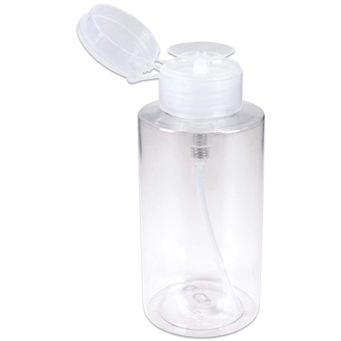 PANA – Botella con dispensador, para líquidos, con tapón abatible