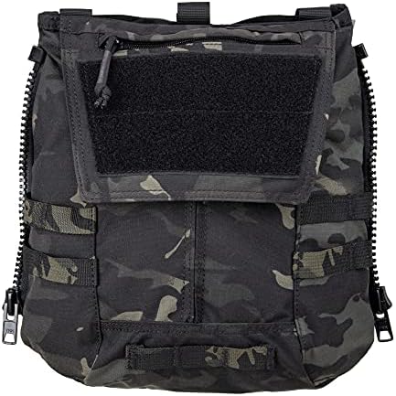 IDOGEAR Táctica Zip-on panel bolsa militar mochila chaleco accesorio bolsa para CPC AVS JPC2.0