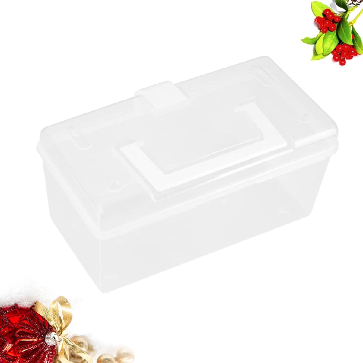 Cabilock Caja de aparejos Organizador Caja de medicamentos Caja vacía de plástico Botiquín de primeros auxilios Caja de primeros auxilios Caja de