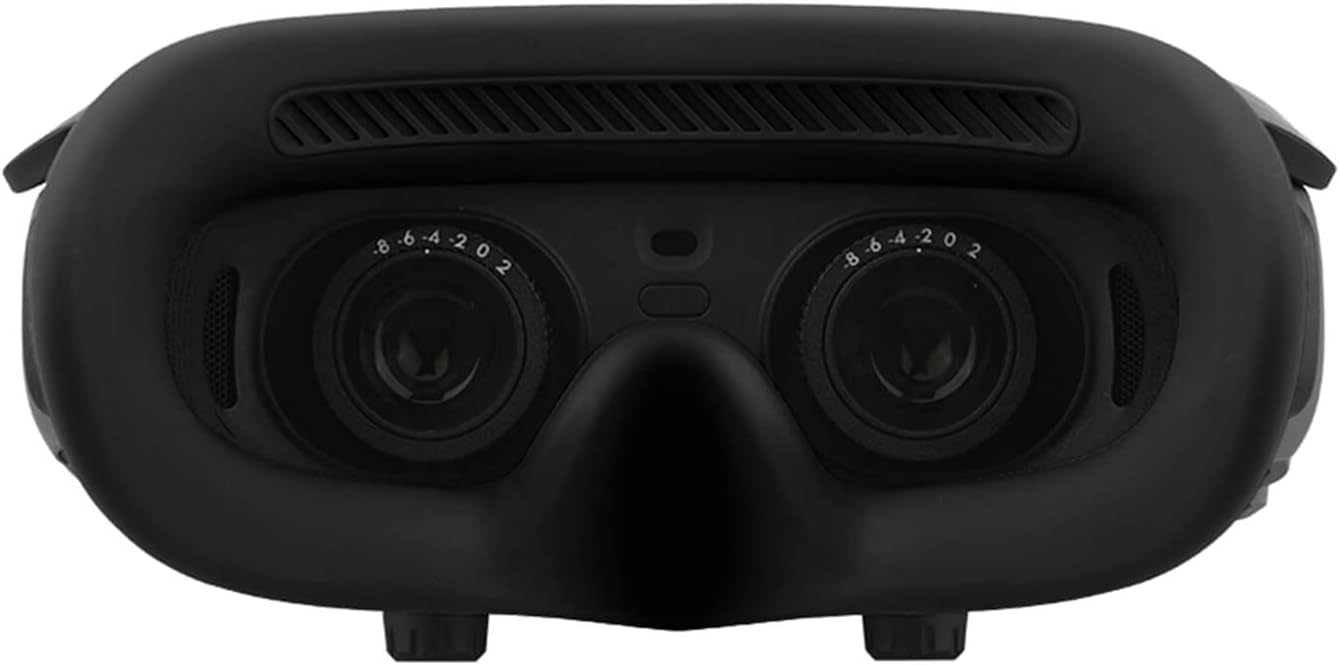 HeiyRC Almohadilla de silicona para gafas DJI AVATA 2 fundas de cojín facial, a prueba de sudor, antideslizante, lavable, accesorios de acolchado