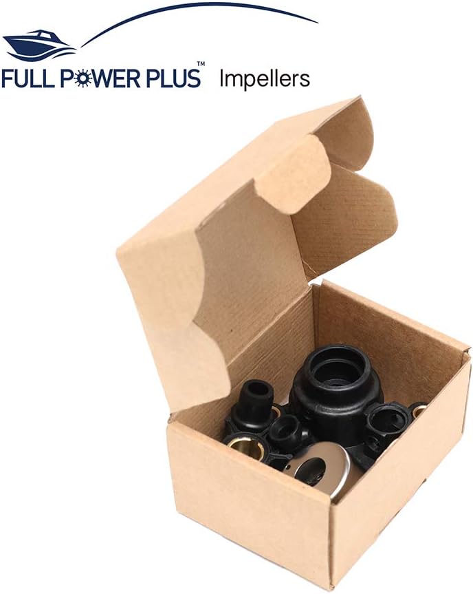 Full Power Plus Kit de impulsor para fueraborda Johnson Evinrude 8-15HP con carcasa 1974-UP 18-3327,394711