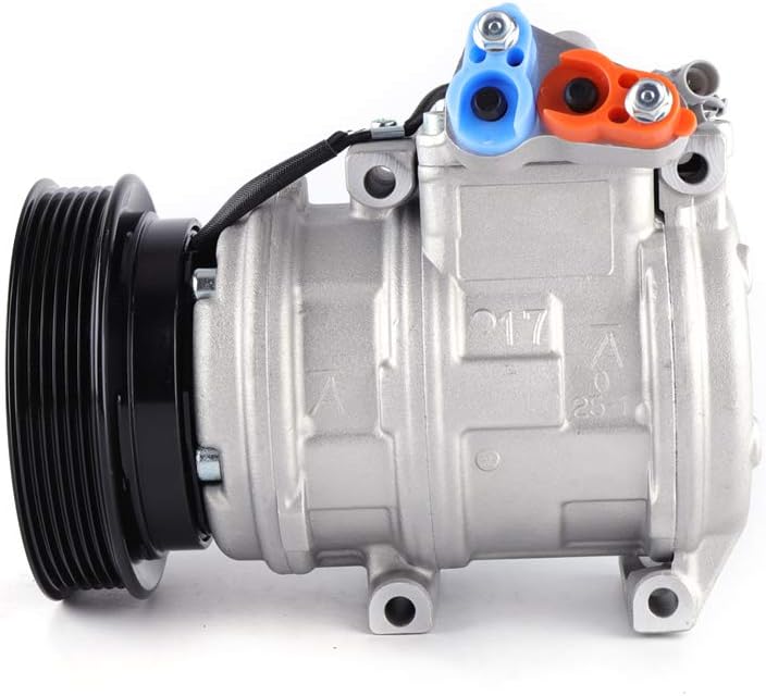 Compresor de aire acondicionado con embrague compatible con Toyota Camry 2.0L 2.2L 2.5L Ajuste para Toyota Celica 2.0L 2.2L 2.2L Ajuste para Toyota