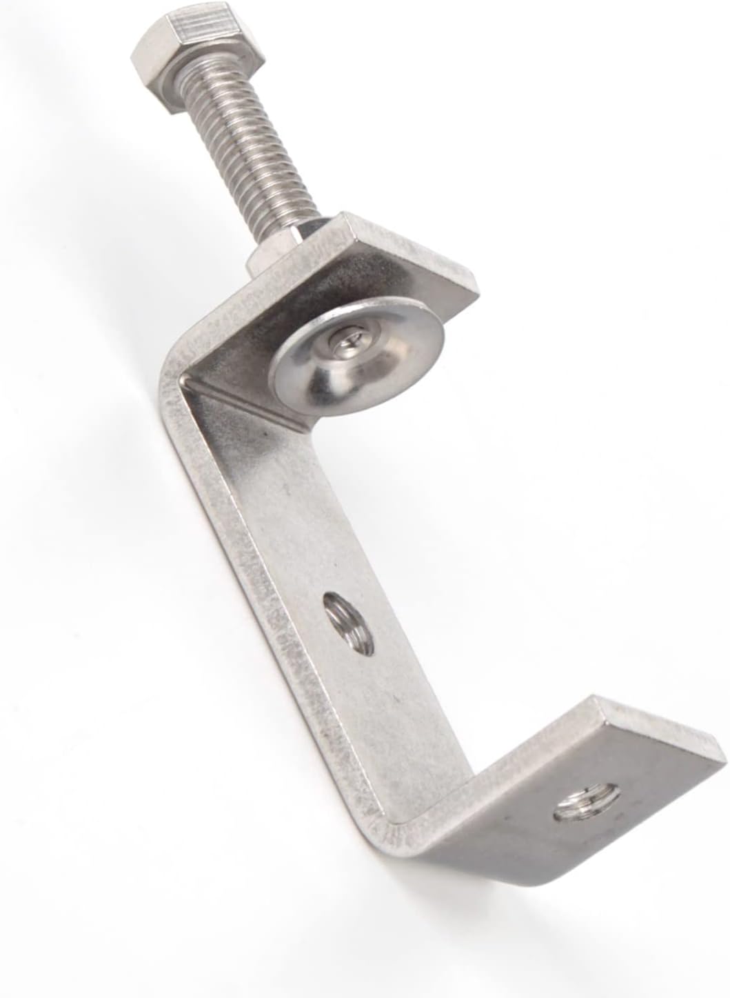 Kyien Abrazadera C de acero inoxidable 304 de 2.559 in resistente abrazadera C para carpintería edificio de tigre, abrazadera ajustable de apertura