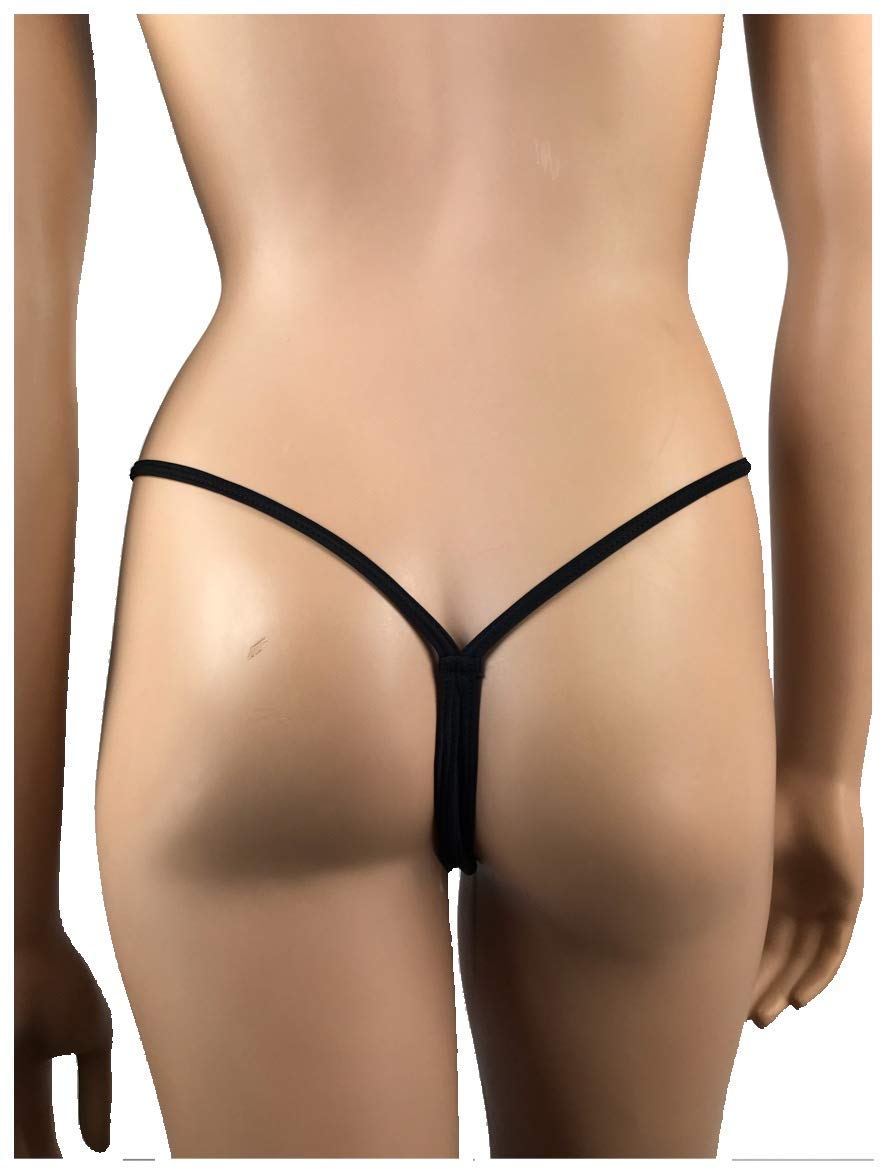 Exotic Dancewear G-String Thong Rave Outfits V- String Thong Women Thong Tanga Micro Brazilian Bikini Knicker Panty