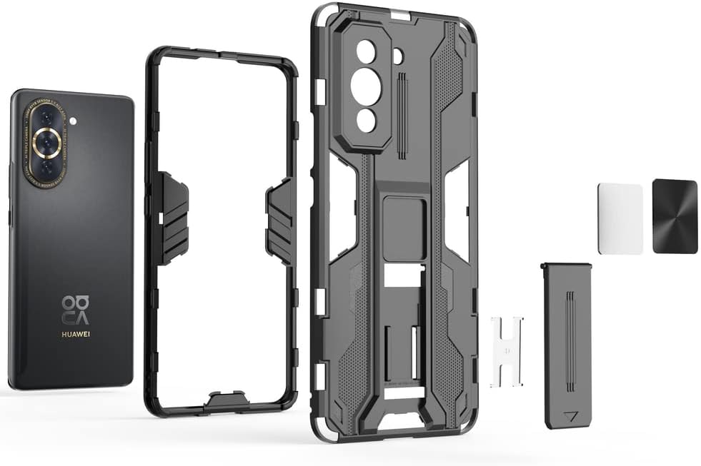 Funda para Huawei Nova 10 Pro GLA-AL00, funda protectora con función de atracción magnética, color verde