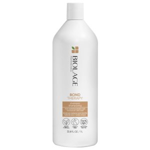 Biolage Bond Therapy Champú sin sulfato  Construye enlaces y reduce la rotura  Sin parabenos ni sulfatos  Vegano  Champú profesional de salón  Sin Biolage Bond Therapy Champú sin sulfato  Construye enlaces y reduce la rotura  Sin parabenos ni sulfatos  Vegano  Champú profesional de salón  Sin